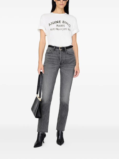ANINE BING COHEN TEE PARIS STENCIL